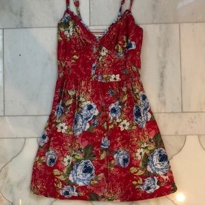 Mini floral dress for teen.